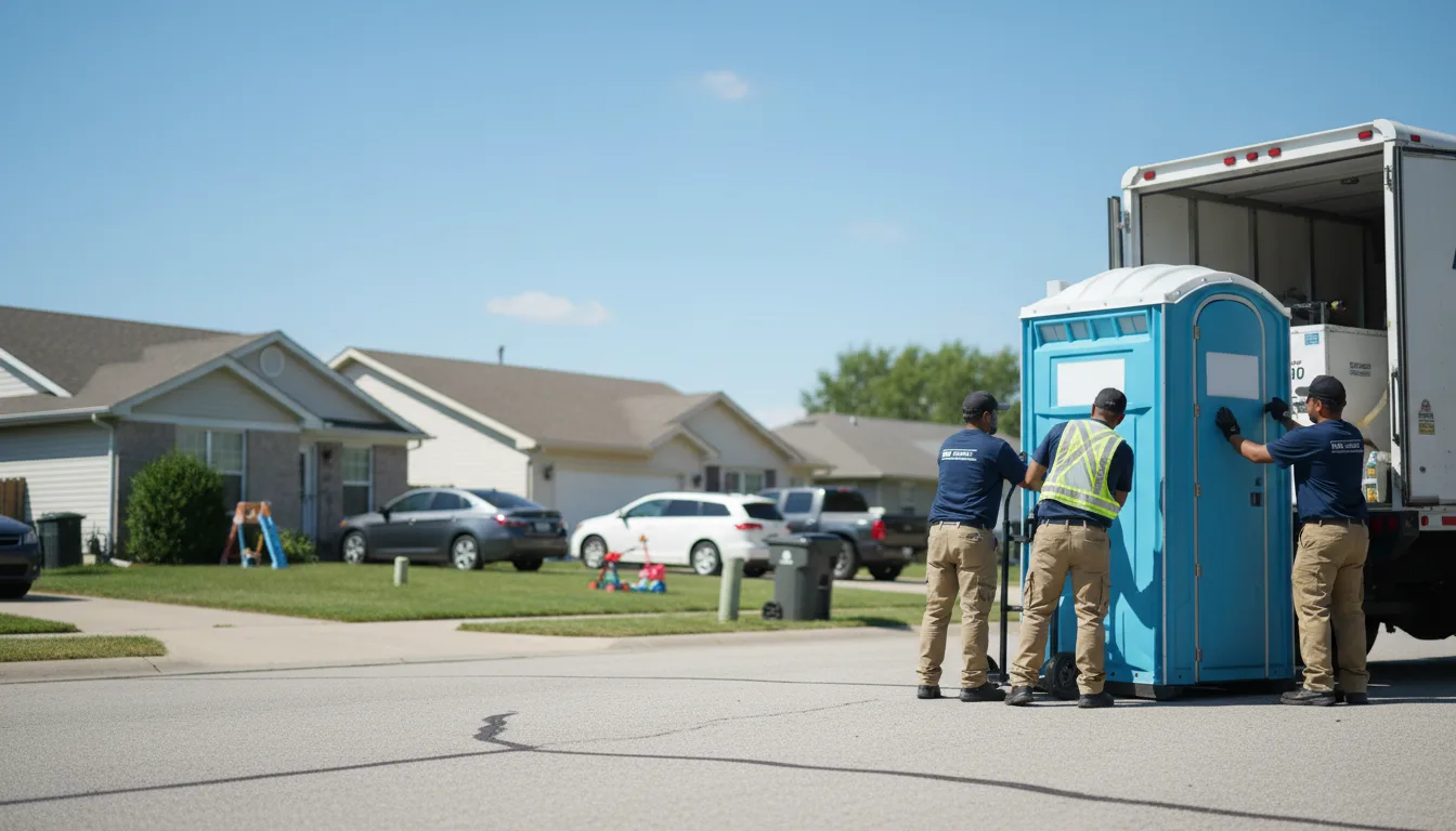 Standard Porta Potty Rentals in Mitchellville, IA near me